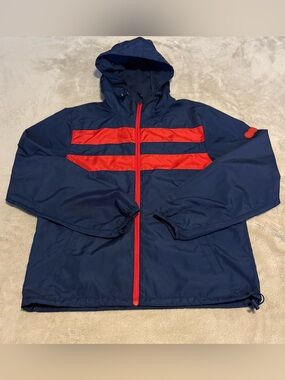 Princess Cruises Navy and Red Hooded Windbreaker – Unisex M